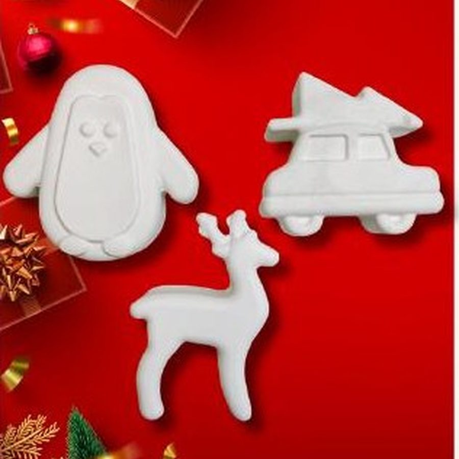 Pinguino + Carro + Reno Navidad — Mom&Co.